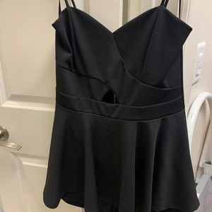 Black Skort Dress